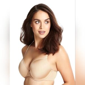 Panache Porcelain Elan Plunge  Bra NUDE